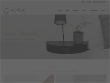 Tablet Screenshot of nordicfunction.com